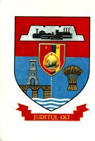QSL 1989: Wappen Landkreis Olt